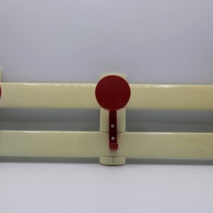 Vintage retro kapstok / handdoekenrek