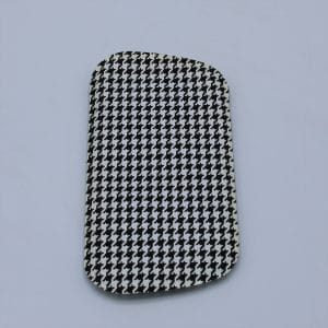 Vintage brillenetui pied de poule