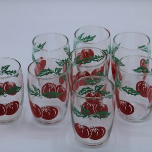 Vintage fruit sapglas tomaat