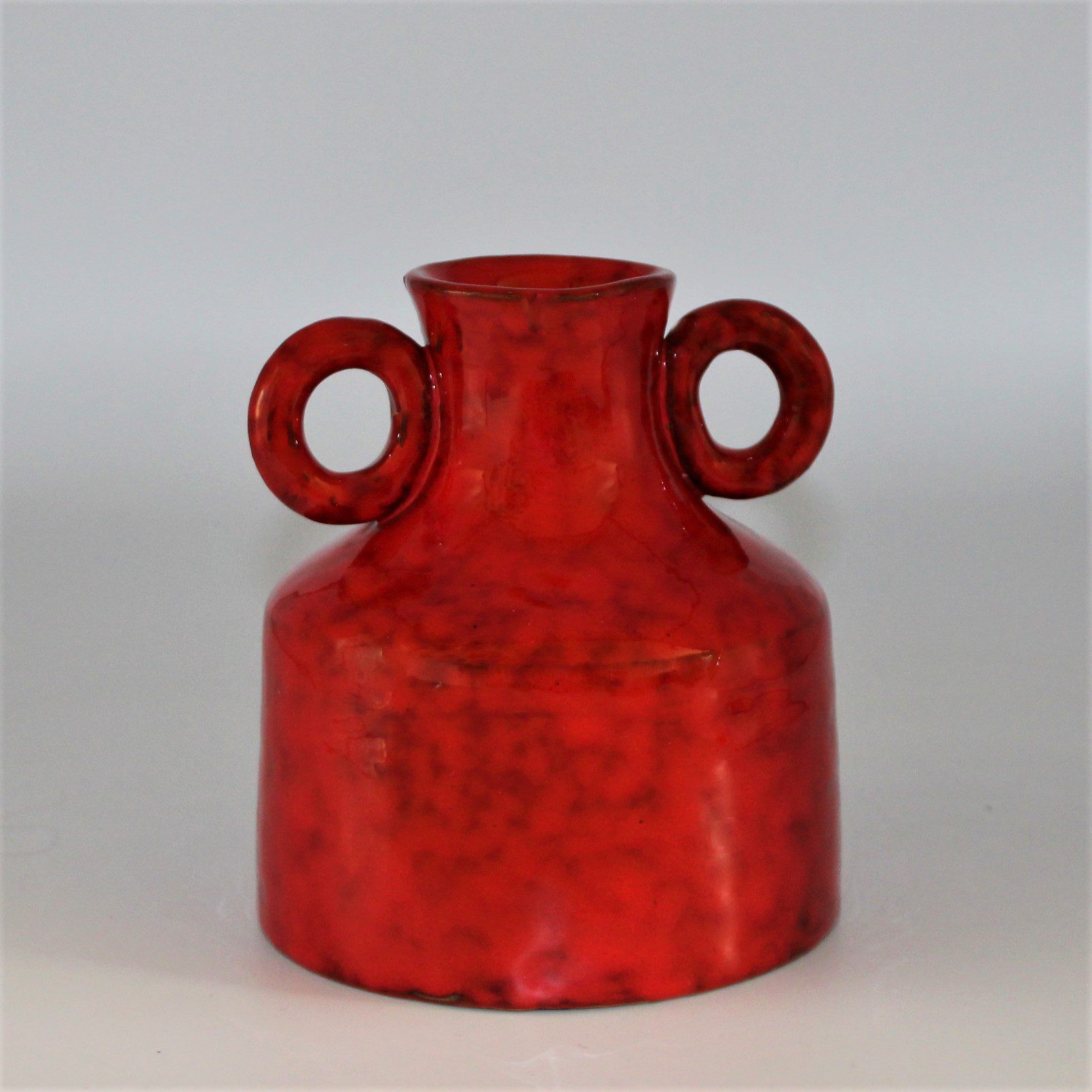 Vintage retro rode kruik