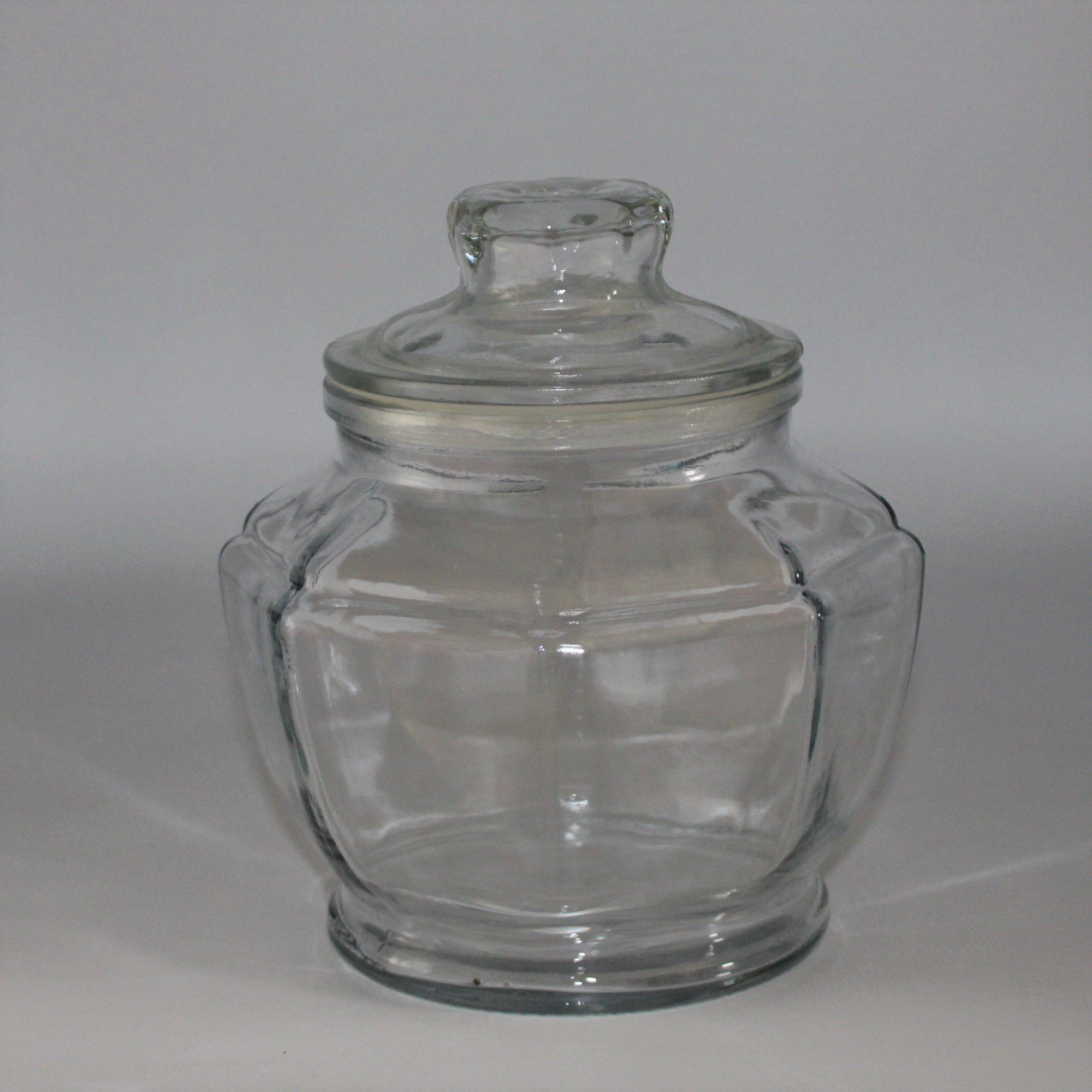 Vintage glazen pot KIG Indonesia