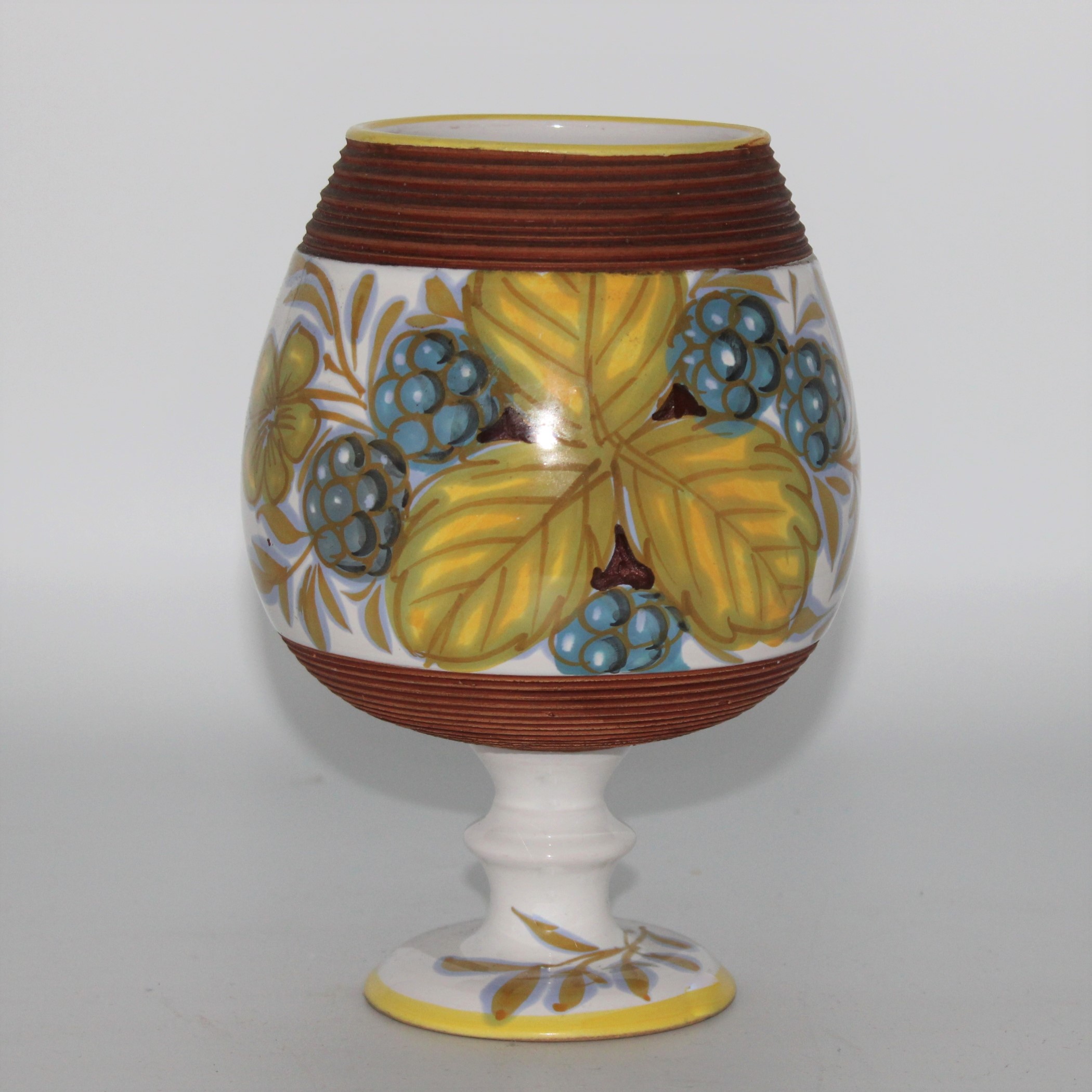 Vintage keramiek Bolvaas 9101 Fratelli Fanciullacci Italy