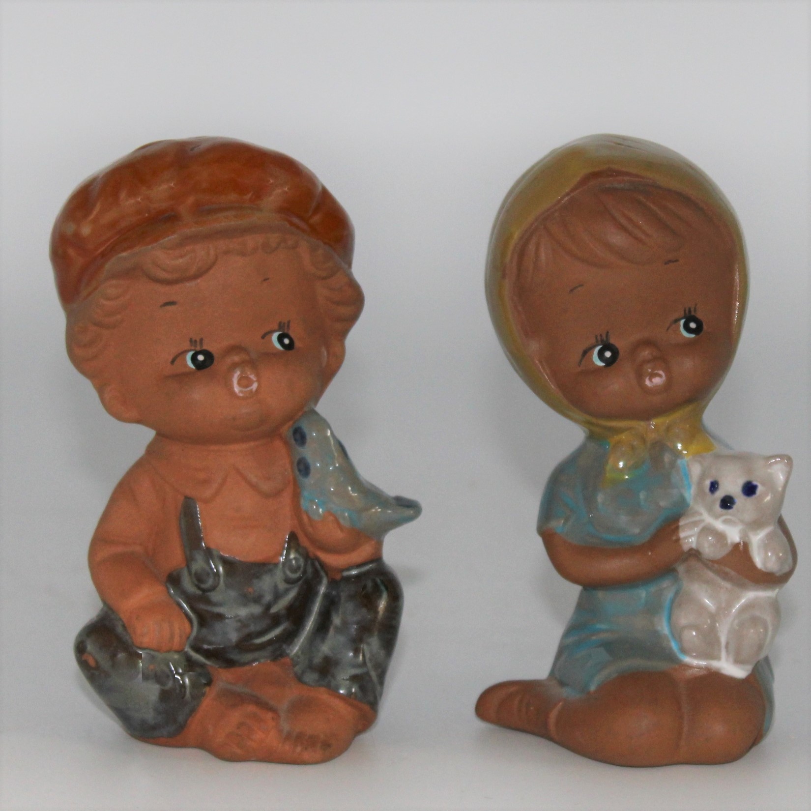 Vintage set beeldjes 1970