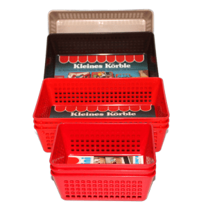 Vintage Retro Opbergmandjes diverse kleuren