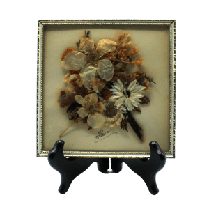 Vintage Lijst met Droogbloemen