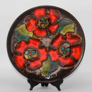 Vintage groot wandbord Ruscha 717