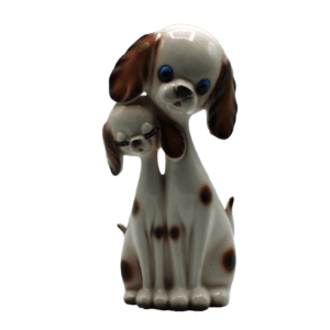 Vintage Hondenbeeld "Big Eye"