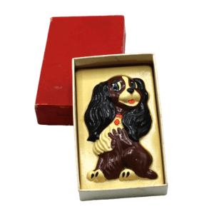 Vintage Handgemaakt Wandtegel in Originele Doos