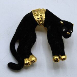 Vintage Art Deco Panter Broche 1970