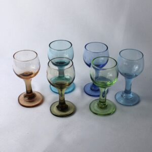 Vintage Set Borrel / Likeur Glaasjes