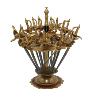 Vintage Toledo Cocktailprikkers Minatuur 18 Zwaarden