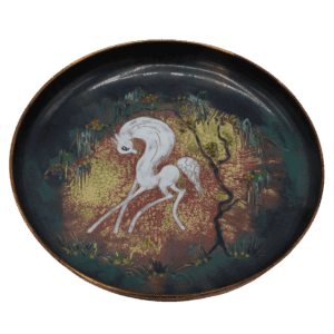 Vintage Groot Wandbord Merrie Sagitta Holland