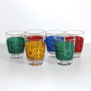 Vintage Set Glaasjes