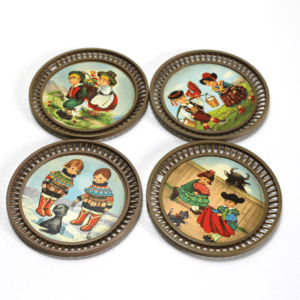 Vintage Set Onderzetters