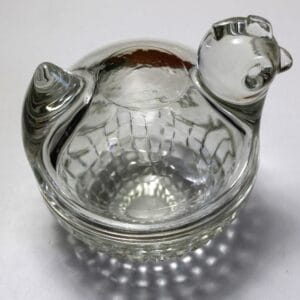 Vintage Anchor hocking Kip op Nest